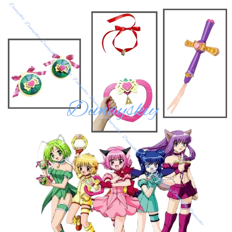 Cosplay Prop Bow - Lolita Kedi Kızları Tokyo Mew Ichigo