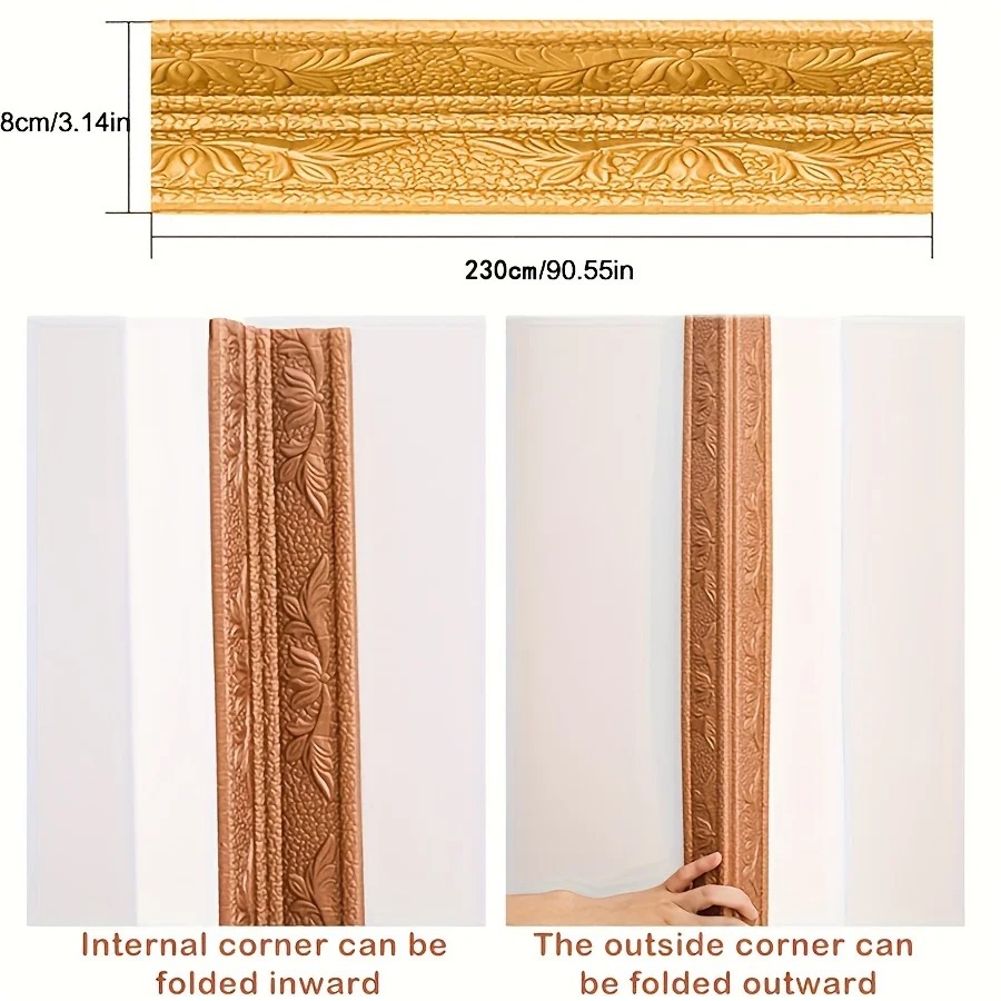 Craft Foam Roll - 230 cm Köpük Duvar Kenar Şerit