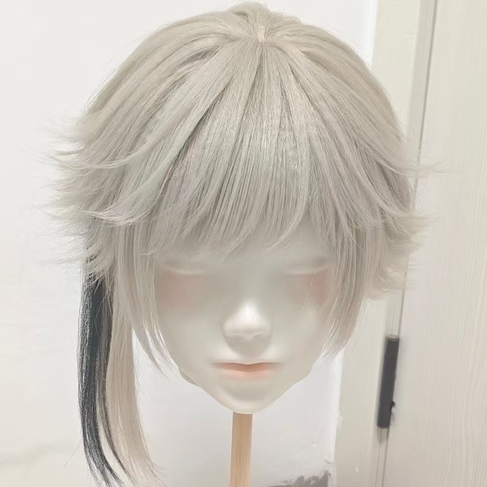 Wig Fiber Net - Nakajima Atsushi Cosplay Peruk Kısa Saç