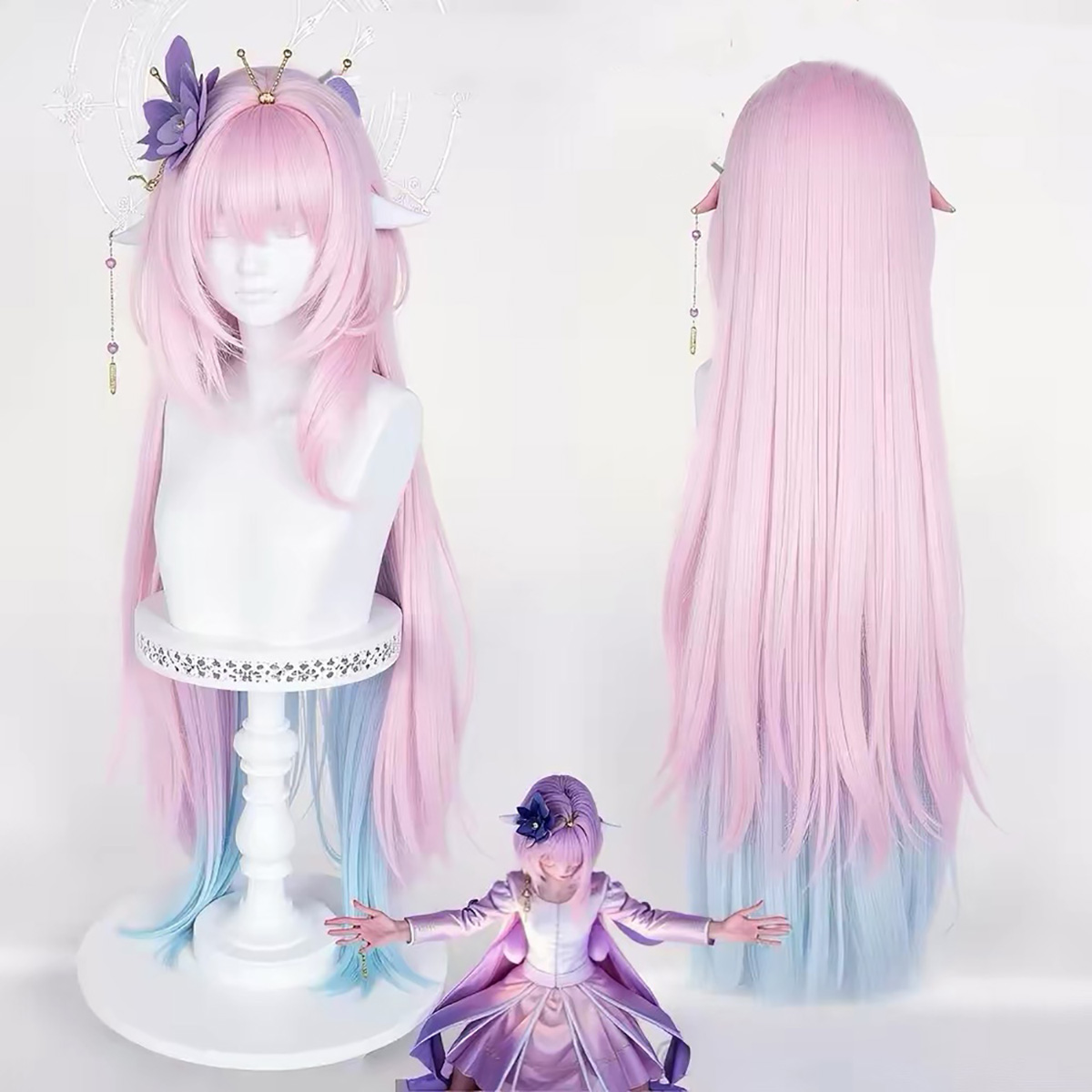 Wig Fiber Net - HAIRJOY Sentetik Saç Peruk Honkai: Star