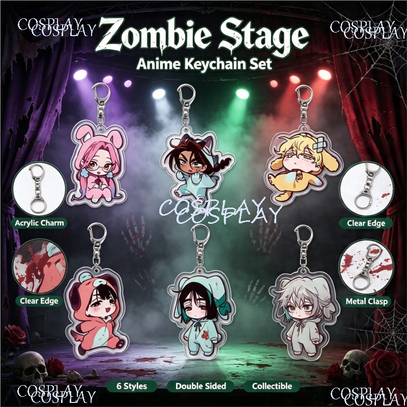 Cosplay Prop Bag - Zombi Sahne SUA MIZI Moda Anahtarlık