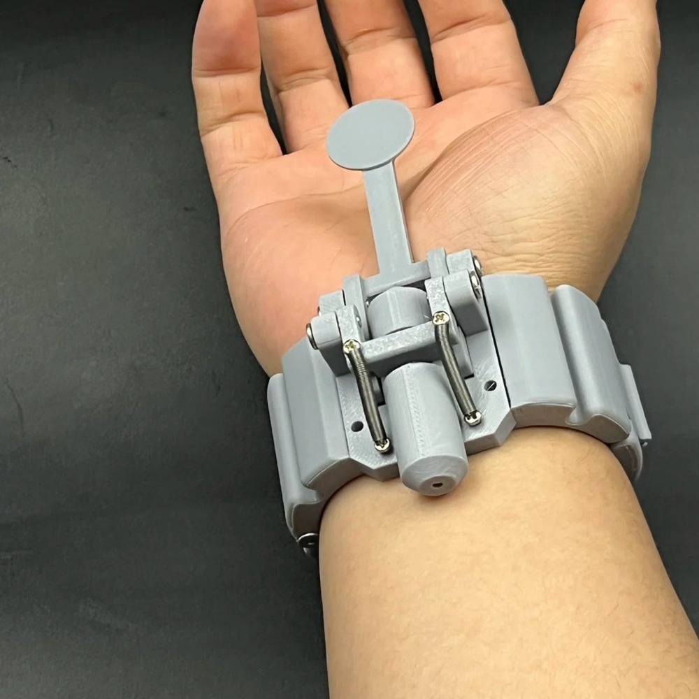 Cosplay Prop 3D Print Settings - 3D Baskılı Örümcek İpeği Atıcı Anime