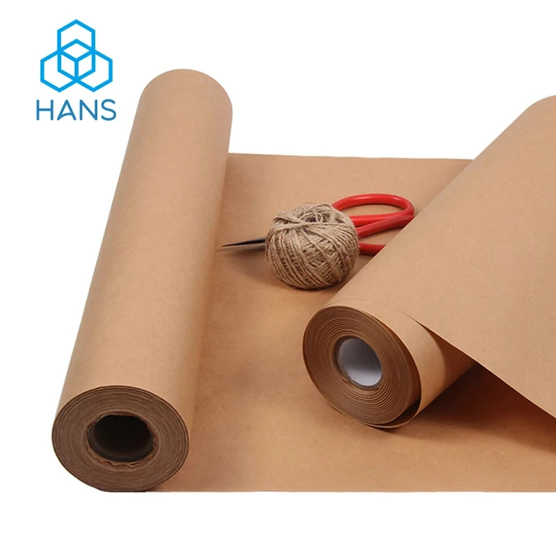 Craft Foam Roll - Kraft kağıt kahverengi hediye ambalaj ambalaj
