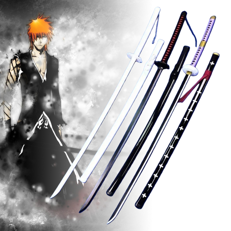 Cosplay Prop Katana - 55 inç Kurosaki Ichigo Katana Kılıcı