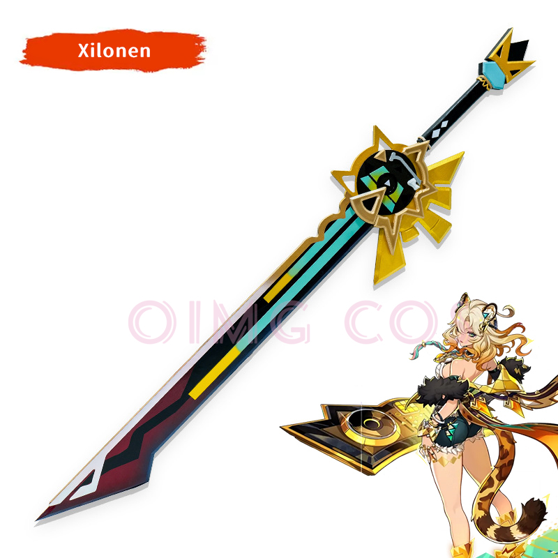 Cosplay Prop Knife - Genshin Impact Xilonen Cosplay Sahne Malzemeleri