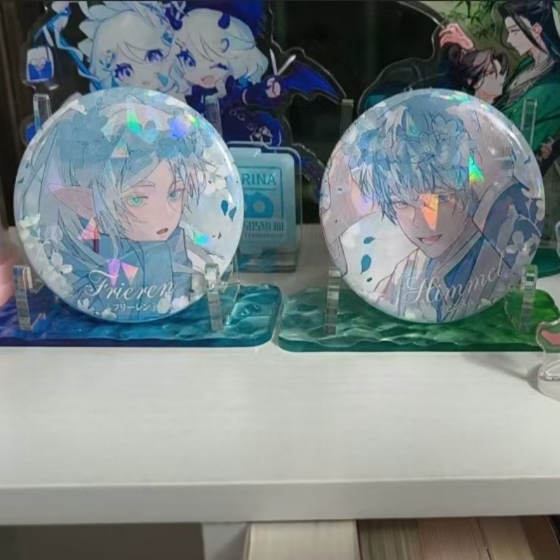 Frieren Cosplay Prop - Anime Frieren Himmel Rozeti Karikatür Figürü