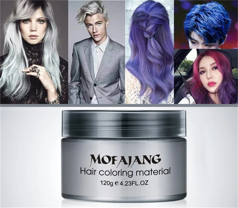 Hair Spray Color - 1 adet Mofajang Saç Rengi Balmumu