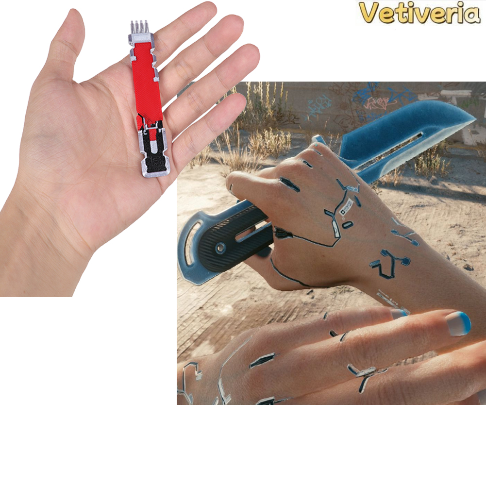 Cosplay Prop Knife - Yetişkin Oyunu 2077 V Çip Sahne