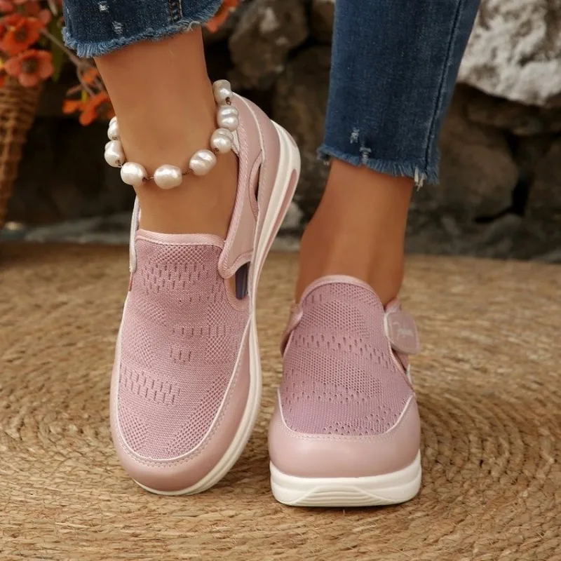 Kadın Platform Slip-on Spor Ay - Velcro Hook Loop incelemesi ve fiyatı