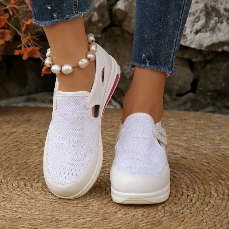 Kadın Platform Slip-on Spor Ay - Velcro Hook Loop incelemesi ve fiyatı