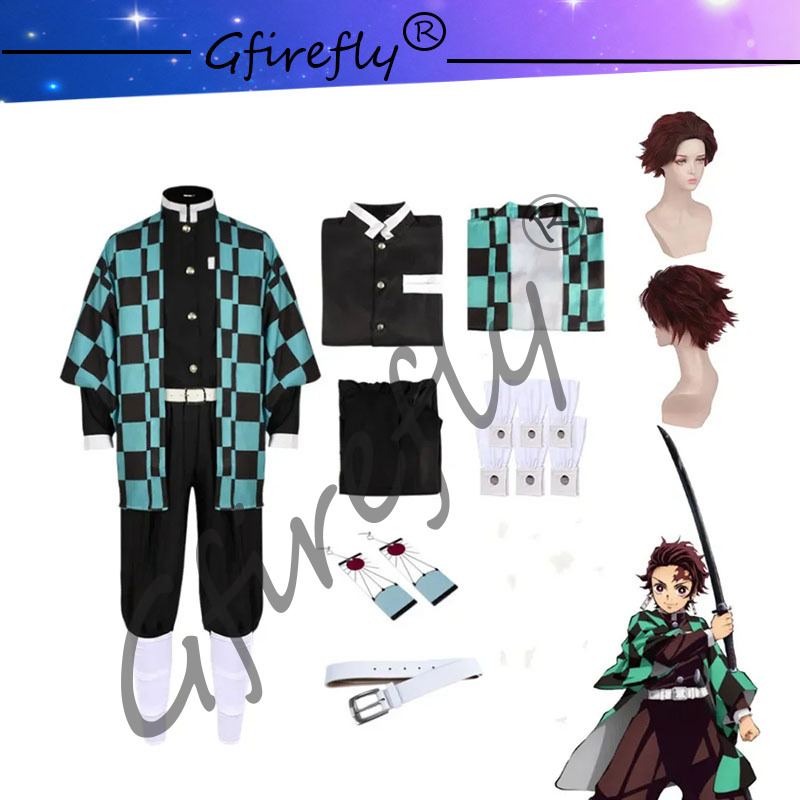 Kamado Tanjirou Cosplay kostüm - Cosplay Prop Katana incelemesi ve fiyatı