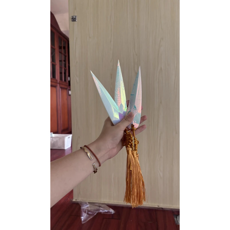 CyAnime KPop HUNTR/X Zoey Cosp - Cosplay Prop Knife incelemesi ve fiyatı