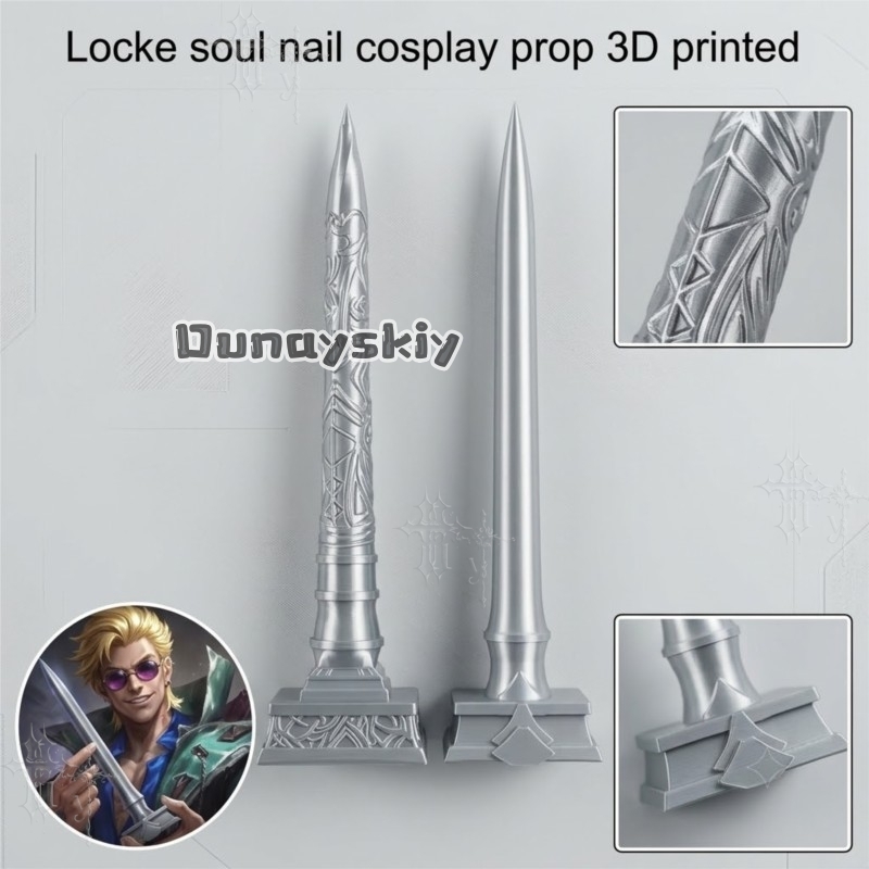 KS*27Locke The Ashen Exorcist  - Cosplay Prop 3D Print Settings incelemesi ve fiyatı