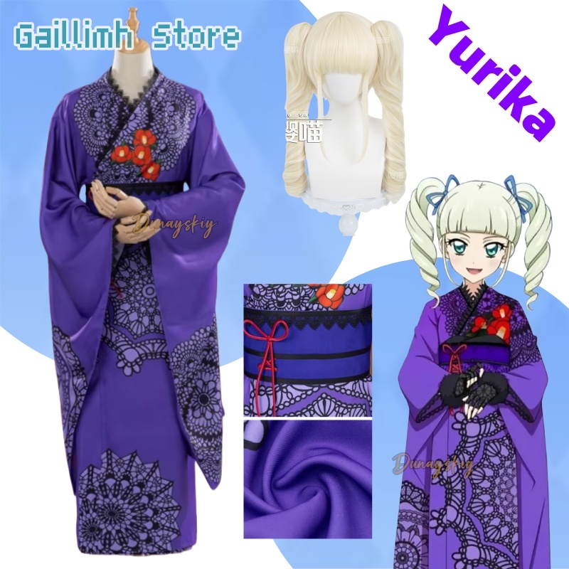 Aikatsu! Yurika Toudou Yukata  - Cosplay Prop Patterns incelemesi ve fiyatı