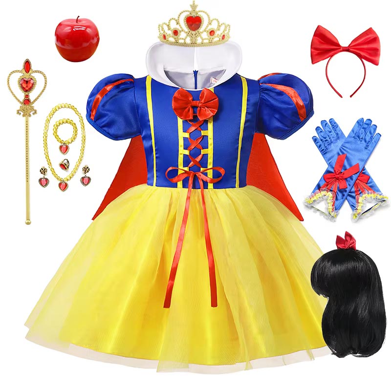 Kar Beyaz Prenses Elbise Çocuk - Cosplay Prop Bow incelemesi ve fiyatı