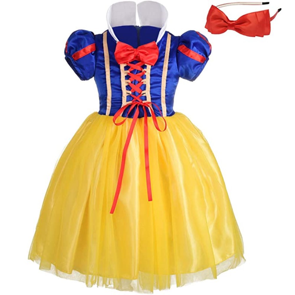 Kar Beyaz Prenses Elbise Çocuk - Cosplay Prop Bow incelemesi ve fiyatı