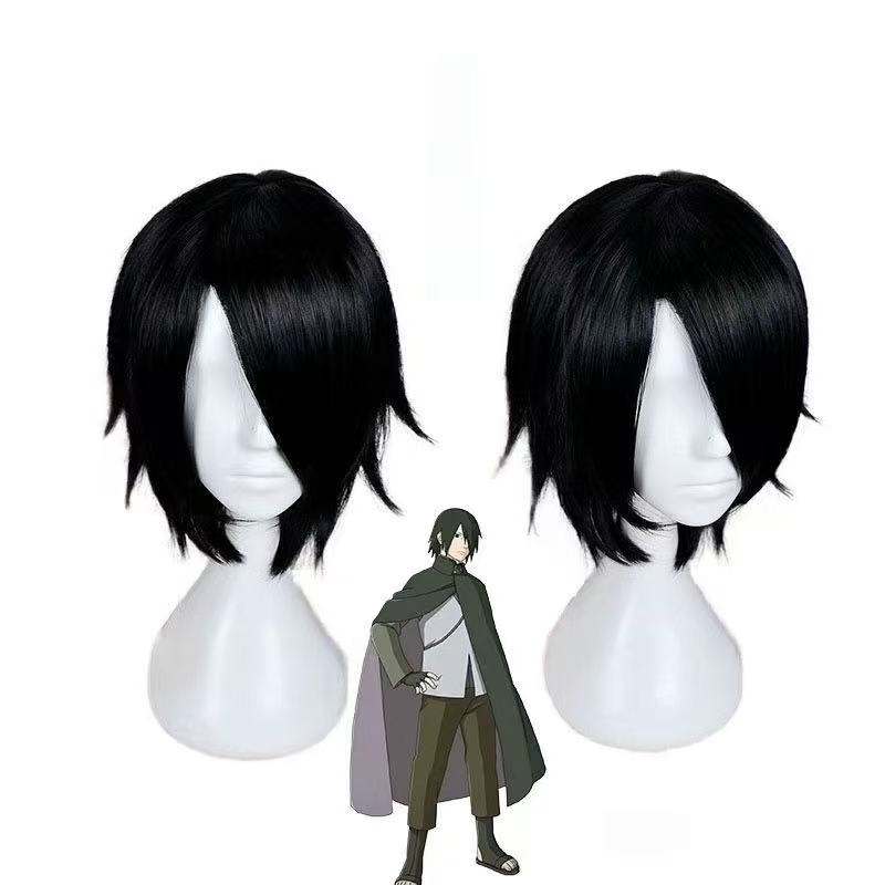 Anime Sasuke Boruto Cosplay Pe - Wig Fiber Net incelemesi ve fiyatı