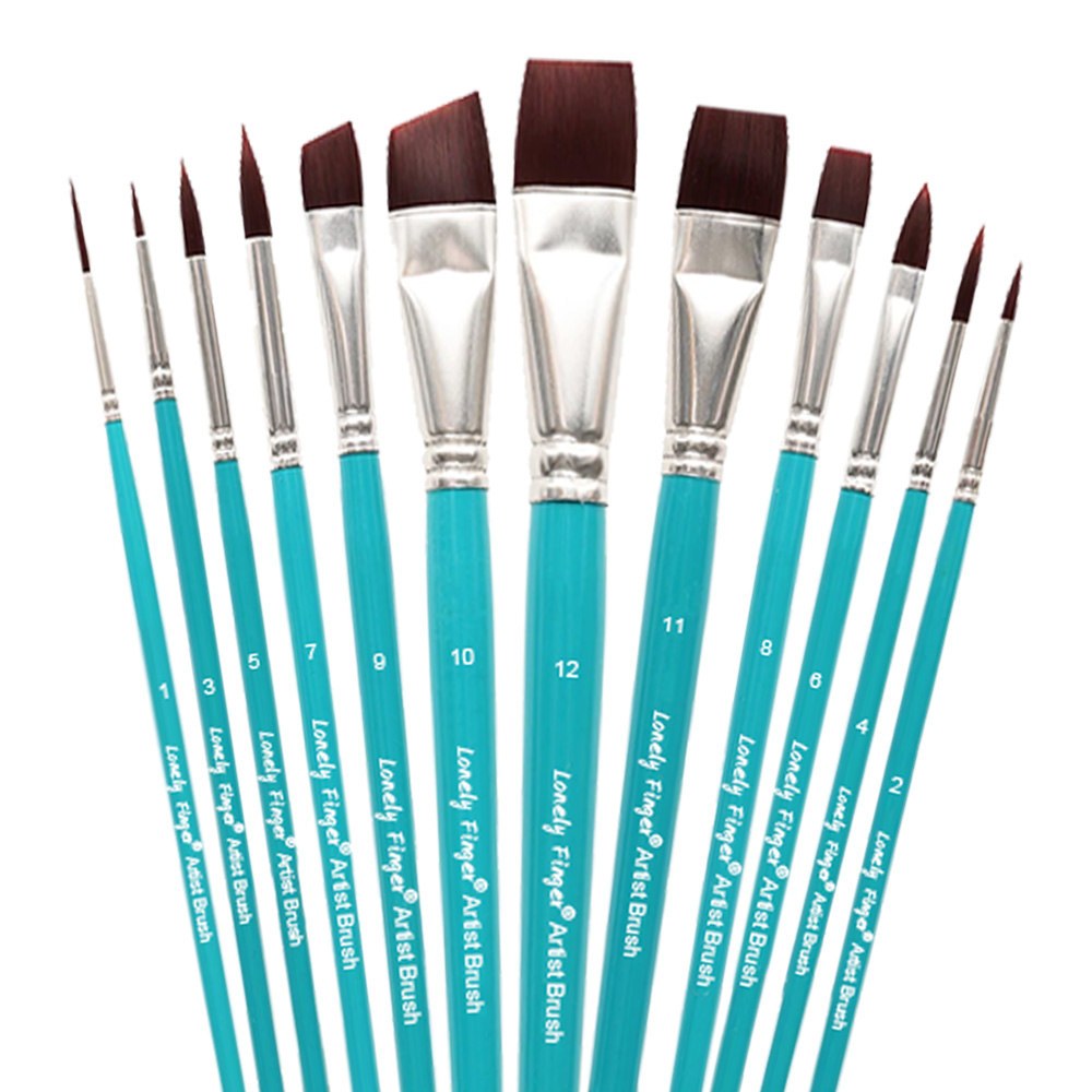 Yüz Boya Fırçaları, 12/24PCS S - Cosplay Prop Paint incelemesi ve fiyatı