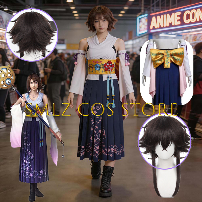 Smlz FFX Yuna Cosplay Anime FF - Prop De Cosplay incelemesi ve fiyatı