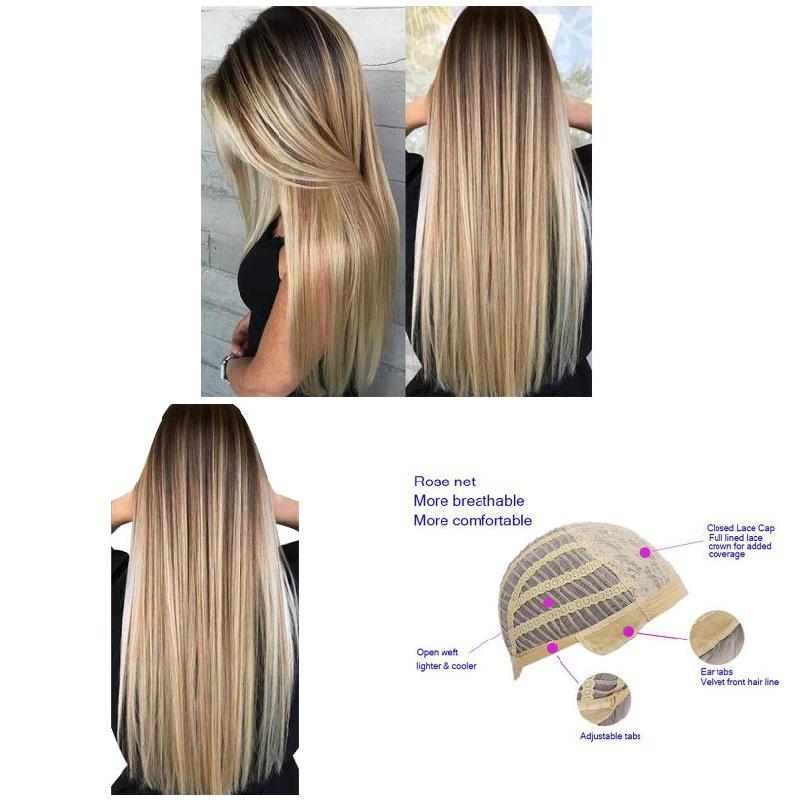 72 cm Kadınlar Uzun Düz Peruk  - Wig Fiber Net incelemesi ve fiyatı