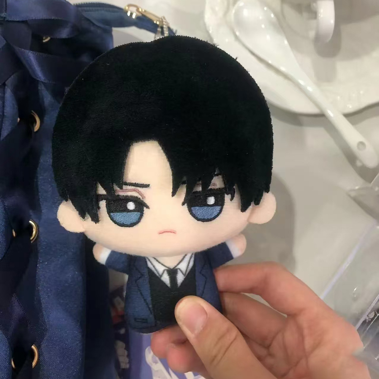 10 cm Levi Ackerman Peluş Anim - Prop Para Cosplay incelemesi ve fiyatı