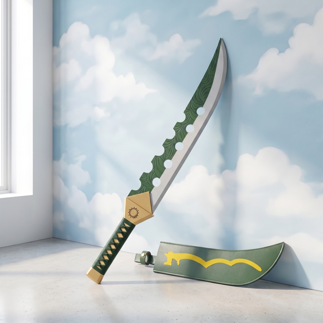 28 inç Yedi Ölümcül Günah Meli - Cosplay Prop Katana incelemesi ve fiyatı