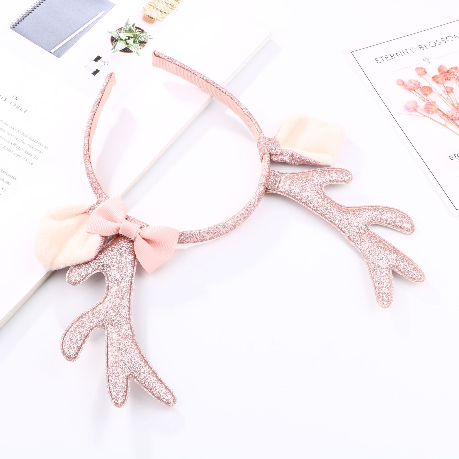 Sevimli Pembe Simli Ren Geyiği - Cosplay Prop Bow incelemesi ve fiyatı
