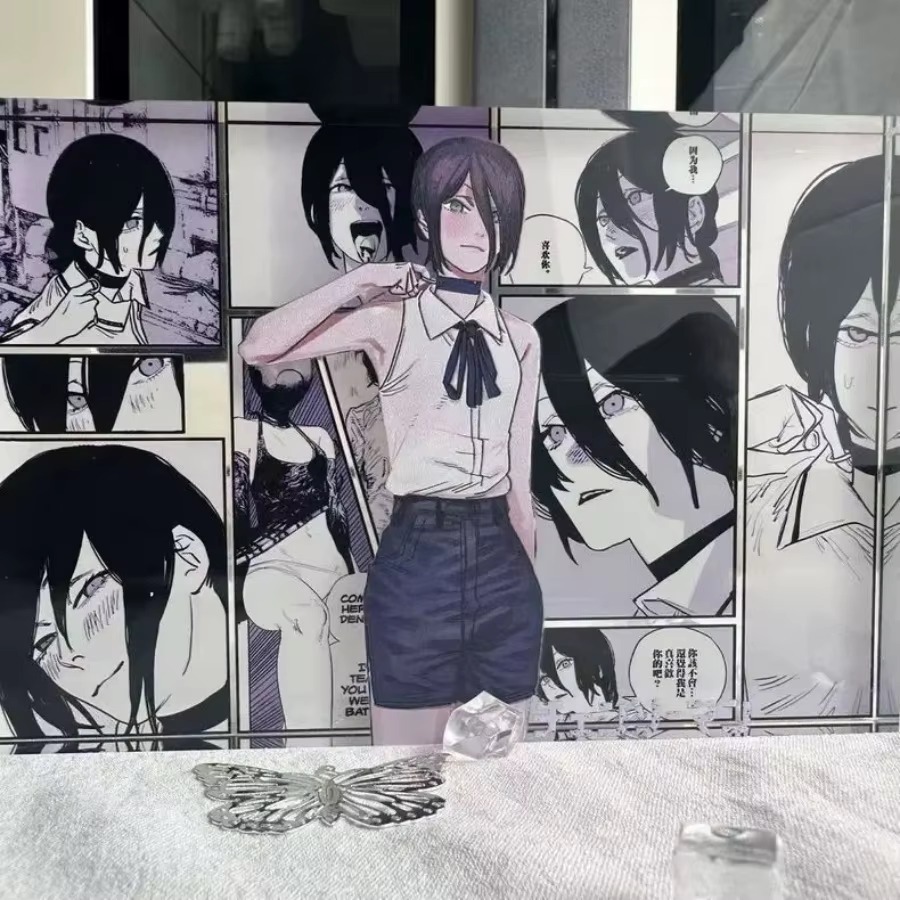 Anime figürü Denji ve Reze akr - Prop Para Cosplay incelemesi ve fiyatı