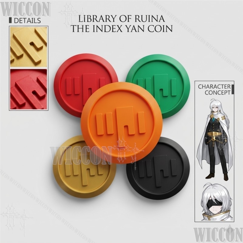 Library Of Ruina The Index Yan - Cosplay Prop 3D Print Settings incelemesi ve fiyatı
