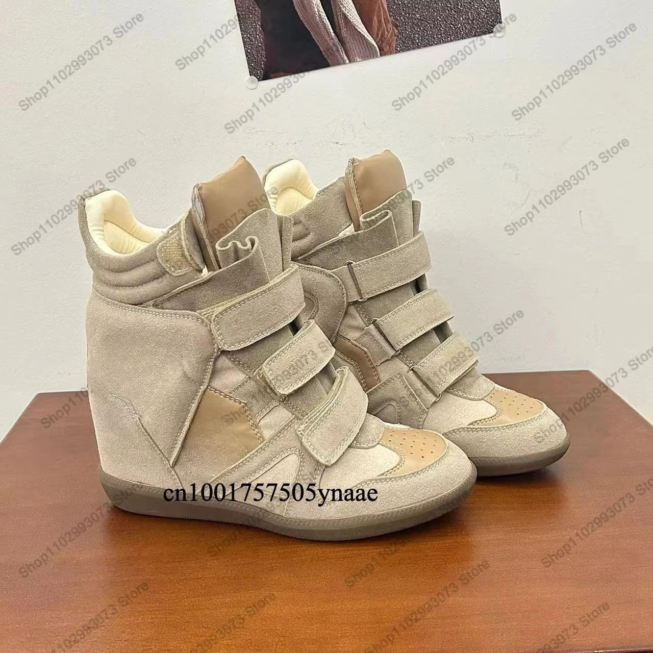 Kadın Gizli Dolgu Topuklu Yüks - Velcro Hook Loop incelemesi ve fiyatı
